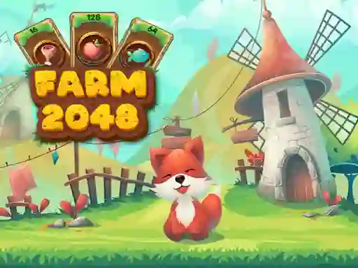 Igra Farm 2048 online
