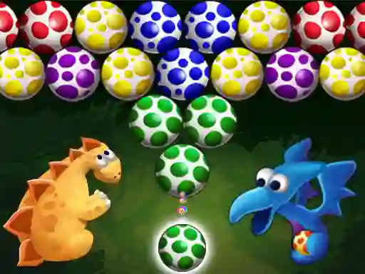 Igra Dino Eggs Bubble Shooter online