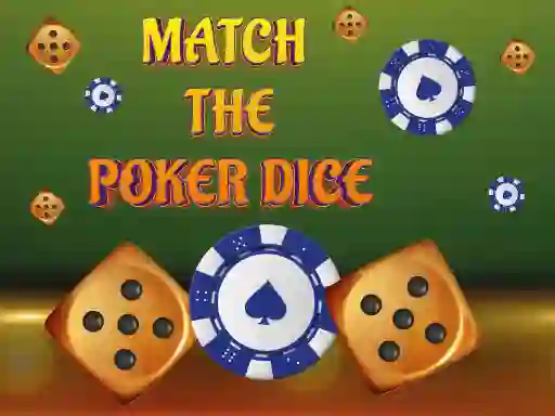 Igra Match The Porker Dice online
