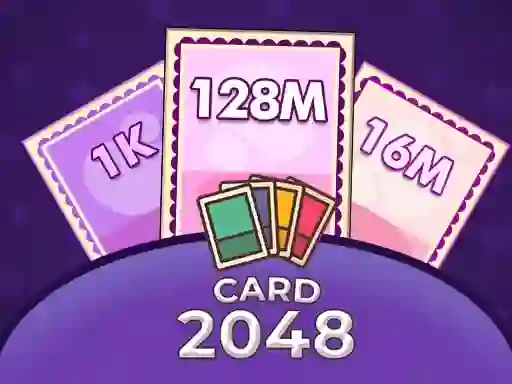 Igra Merge Card 2048 online