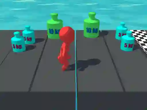 Igra Weight Puzzle 3D online