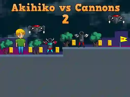 Igra Akihiko vs Cannons 2 online
