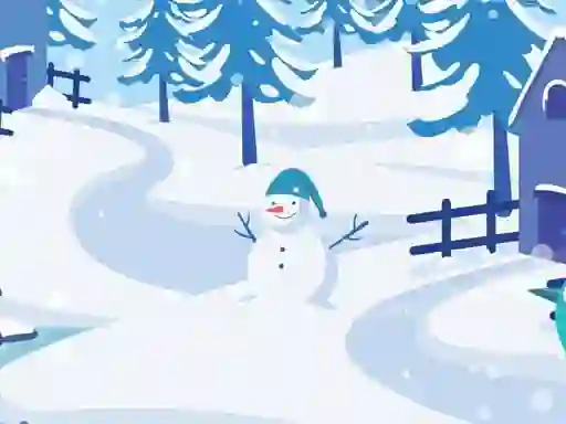 Igra Happy Snowman Hidden online
