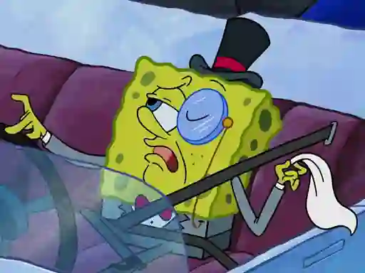 Igra Spongebob Driving Test Hidden online