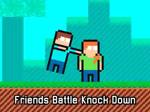 Igra Friends Battle Knock Down online