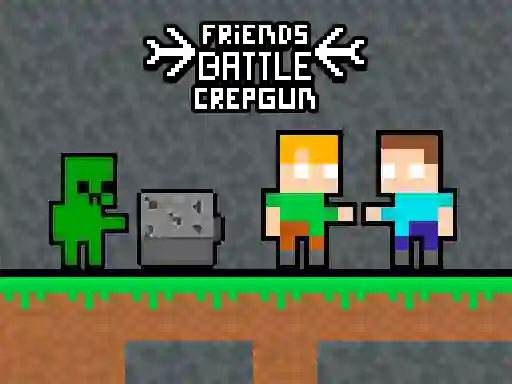 Igra Friends Battle Crepgun online