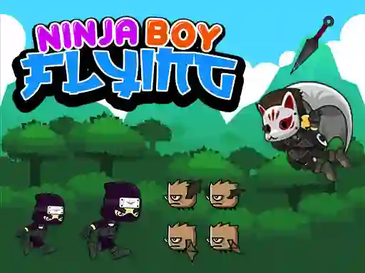 Igra Ninja Boy Flying online