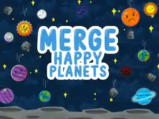 Igra Merge Happy Planets online