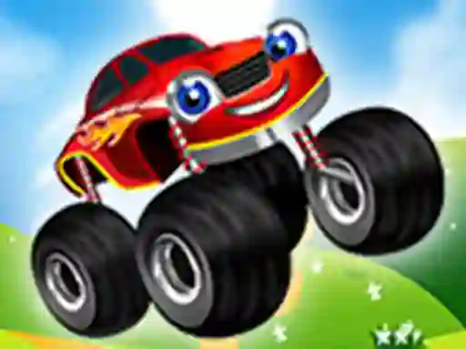 Igra Monster Trucks Kids Racing online