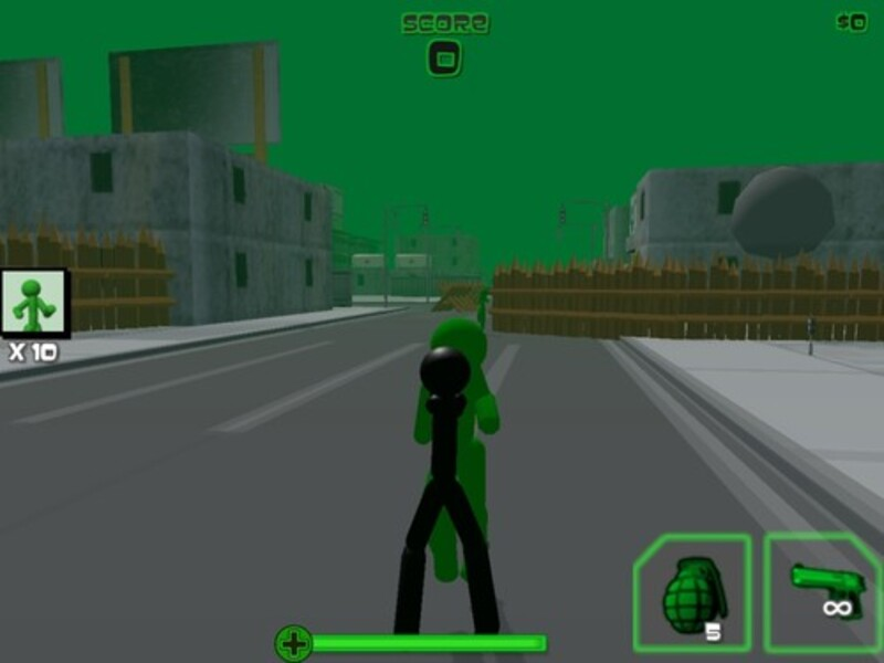 Igra Stil: zombi snimanje 3D online
