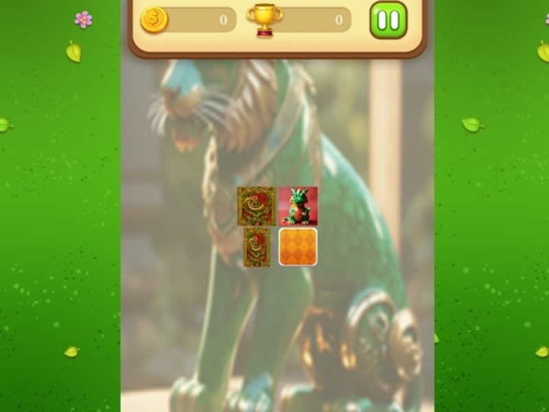 Igra Kineski Jade Dragon: Memorijska utakmica online
