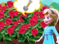 Igra Hladno srce: Elsa raste ruža  online