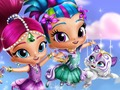 Igra Shimmer i Shine prerušiti se  online