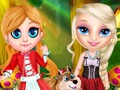 Igra Mali Elsa u crvenom kapu  online