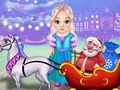 Igra Mali Elsa čist božićni prijevoz  online