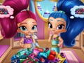 Igra Čišćenje ormara Shimmer And Shine  online