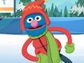 Igra 123 Sesame Street: Groverove zimske igre  online