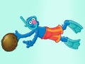 Igra 123 Sesame Street: Underwater Sink ili Float  online