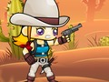 Igra Cowgirl Pucaj zombije  online
