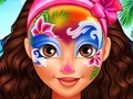 Igra Oceanija Princess Moana Face Art  online