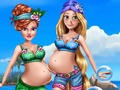 Igra Trudne Moms Egzotični odmor  online