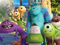 Igra Sveučilište Monsters Tac-Throw  online