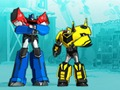 Igra Transformatori. Roboti pod maskom: Super Mini Striker  online