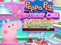 Igra Peppa Pig Rođendanska torta Kuhanje  online