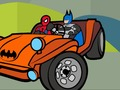 Igra Superhero automobila bojanje knjiga  online