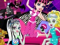 Igra Čudovište Slumber Party Zabavno lica  online