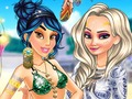 Igra Princesses Boho plaže Obsession  online