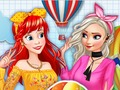 Igra Modne princeze i festival balona  online