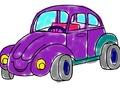 Igra Crtani auto bojanka  online