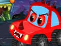 Igra Mozaik automobila za Noć vještica  online