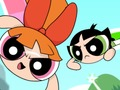 Igra Powerpuff Girls: razbijanje robota  online