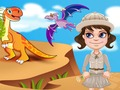 Igra Kopanje kosti dinosaura  online