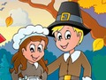 Igra Razlike za Dan zahvalnosti  online