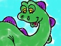 Igra Dinosaur knjiga za bojanje  online