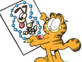 Igra Garfield spaja točke  online