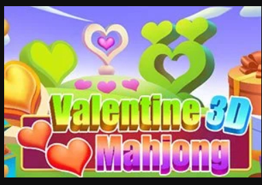 Igra Valentinovo 3D Mahjong  online