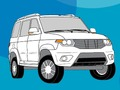 Igra Ruski automobili za bojanje knjiga  online