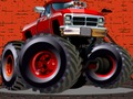 Igra Puzzle Crazy Monster Trucks  online