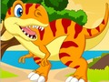 Igra Dino jigsaw online