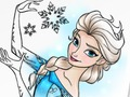Igra Nevjerojatna princeza bojanka  online