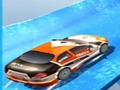 Igra Automobili na vodenim toboganima  online