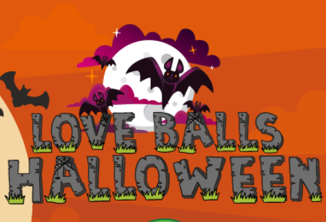 Igra Ljubavne lopte Halloween  online