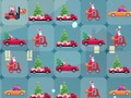 Igra Božićni automobili Match 3  online