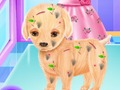 Igra Baby Elsa Puppy kirurgija  online