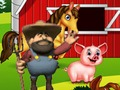 Igra Razlike farme u crtiću  online