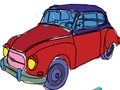Igra Bojanje automobila old timer  online